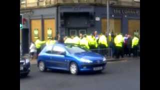 Loyalists prepare for Republican Walk Wishaw February 2011 [upl. by Swor]