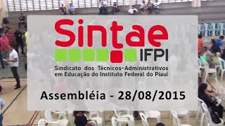 SINTAE IFPI Assembléia 01 [upl. by Brownley753]