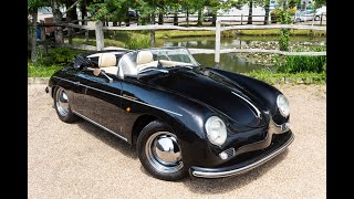 Speedster 356 Replica UK Built and tested for sale at Pilgrim MotorSports  Sussex [upl. by Uehttam]