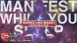 Manifest Miracles While You Sleep  Guided Meditation Listen to for 21 Days [upl. by Yolanthe]