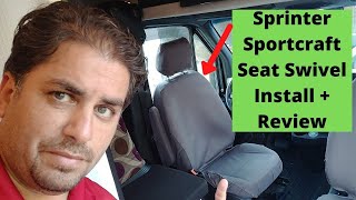 Mercedes Sprinter Sportscraft Swivel Seat Install [upl. by Enal]