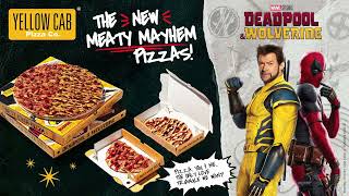 Welcome to Yellow Cab’s most epic and tastiest teamup ever with Deadpool amp Wolverine [upl. by Kamp873]