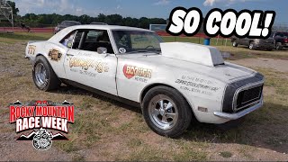 Spectator Brings Awesome Grumpys Toy Replica Camaro To Rocky Mountain Race Week 2024 [upl. by Rednirah]