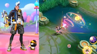 Claude Sanrio Skin Bad bro  Mlbb x Sanrio  Mobile Legends [upl. by Yemrej898]