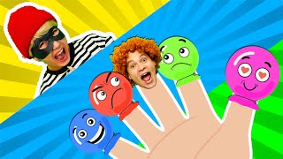 Finger Family Baloon  Superhero Songs  Balaland Kids Songs [upl. by Katina]