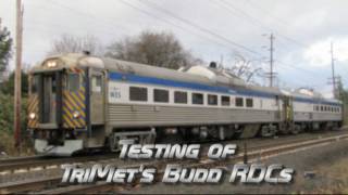 Testing of TriMets Budd RDCs [upl. by Hedley]