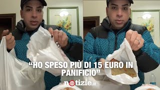 Milano 15 euro per 3 pizzette lo sfogo del tiktoker [upl. by Nyad]