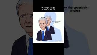 bro is flabbergasted speedpaint joebiden art [upl. by Inaj]