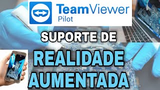 TeamViewer Pilot  O suporte de Realidade Aumentada  Tutorial detalhado [upl. by Hugo]