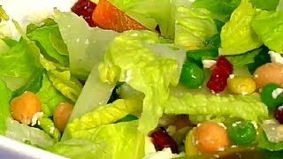 Romaine Lettuce Salad  Healthy Salad Recipes [upl. by Ahsemac]