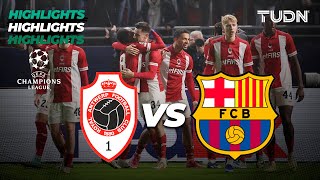 Antwerp vs Barcelona  HIGHLIGHTS  UEFA Champions League 202324  TUDN [upl. by Nomolos]