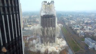 5 Incredible Building Demolitions amp Implosions [upl. by Barbra145]