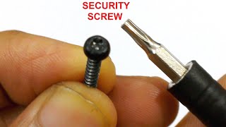 How to Open a Torx Security Screw with regular screwdriver [upl. by Raine79]