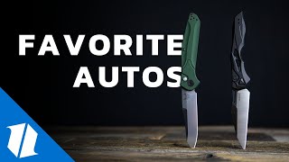 Our Favorite Automatic Knives  Knife Banter Live [upl. by Swerdna]