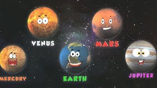 pianeti canzone  Canzone educativa per bambini  Impara i pianeti  Planets Song  Learn Planets [upl. by Ruddy]