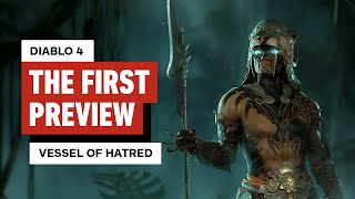 Diablo 4 Vessel of Hatred  Spiritborn Class First Impressions [upl. by Gerdy305]