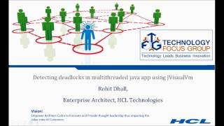 Detecting deadlocks in multi threaded java application using JVisualVM [upl. by Herries528]