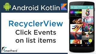 Android Kotlin Tutorial Link RecyclerView with Custom RecyclerViewAdapter 35 [upl. by Jegar]