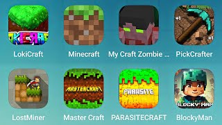 Lokicraft Minecraft My Craft Zombie PickCrafter LokstMiner Master Craft Parasitecraft [upl. by Aitenev]