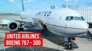 Ultimate United Boeing 767300 Seat Review Business Premium Plus amp Economy Class Seating [upl. by Thibault]