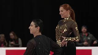 Marjorie LAJOIE  Zachary LAGHA Canada nats 2023 RD [upl. by Marvel]