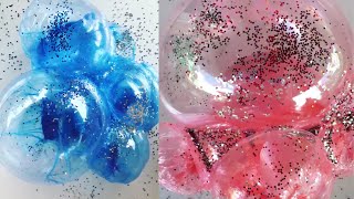 Bubble popping popping bloonies satisfying slime ASMR video compilation [upl. by Nonnaihr]