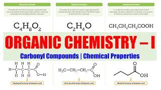 38 Carbonyl Compounds Chemical Properties  Organic Chemistry 01  BPharmacy 2nd Semester [upl. by Beniamino269]