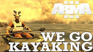 ArmA We Go Kayaking Start A Cult amp End the World  Fustercluck in ArmA 3 [upl. by Ardnosal]