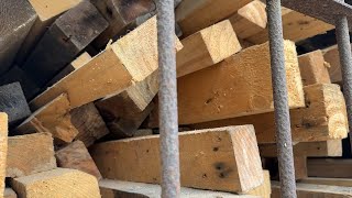 Old Pallet Wood And The Best Recycling Project Ideas Ever  Effective Wood Recycling Projects [upl. by Eardnaed381]