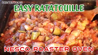 Nesco 4 Qt Roaster Oven  Easy Ratatouille  Summer Vegetable Stew [upl. by Corey]