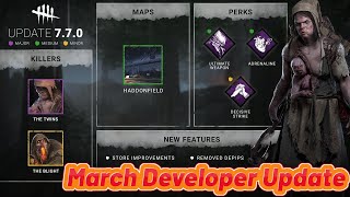 DBD March Developer Update for MidChapter 315  Dead by Daylight dbd [upl. by Hailee686]