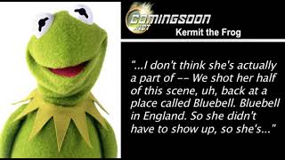 Kermit the Frog Interviewed on the Muppets Most Wanted Set [upl. by Rebm]