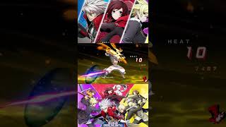 When Toughest Nemesis Team Up blazbluecrosstagbattle blazbluecrosstag blazblue bbtag [upl. by Yaral]