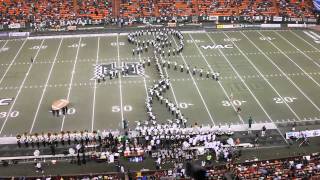 The Original Marching Band Forms Giant Football Player [upl. by Veda920]