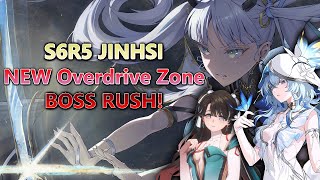 COMPLETE S6R5 JINHSI TEAM S0 Zhezhi amp S0 Shorekeeper  NEW v13 OVERDRIVE ZONE BOSS STAGES CLEAR [upl. by Sirahc125]