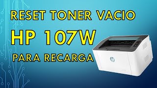 RESET CHIP HP 107W HP107a DEFINITIVO ELIMINAR O CHIP DO TONERUSAR SEM CHIP [upl. by Ellmyer]