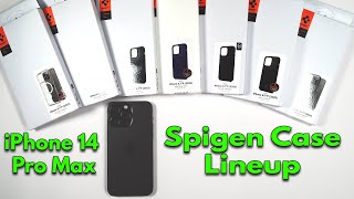 Spigen iPhone 14 Pro Max Case Lineup  Which is your Favorite [upl. by Ahsirak465]