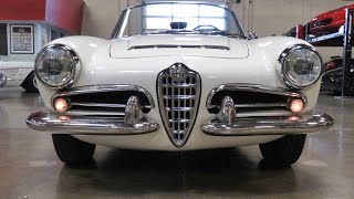 1965 Alfa Romeo Giulia 1600 Spider Veloce for Sale [upl. by Aoh530]