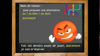 Mots de liaison pour proposer ou pour illustrer [upl. by Rimahs]