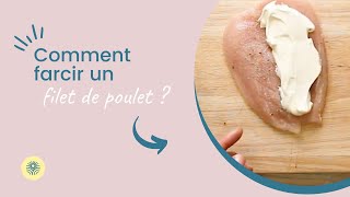 Comment farcir un filet de poulet [upl. by Haimerej]