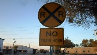 Railroad Crossings Get Quad Gates No Horn Ordinance Takes Effect [upl. by Standford]