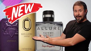 NEW Chanel Allure Homme Sport Superleggera  Rabanne Million Gold  MORE [upl. by Marozas]