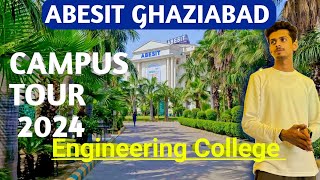 ABESIT ENGINEERING COLLEGE 🤩 GHAZIABAD  New Video 🤔  Campus Tour  Aktu College  Jee COUNSELLING [upl. by Hecklau685]