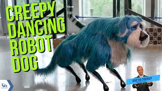 Boston Dynamics creepy robotic canine dances in sparkly blue costume  Kurt the CyberGuy [upl. by Udale]