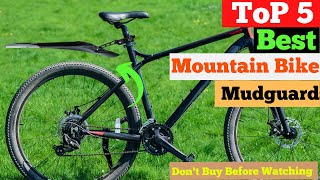 Top 5 Best Mountain Bike Mudguards in 2024  Best Mudguard Mountain Bike [upl. by Hepza18]