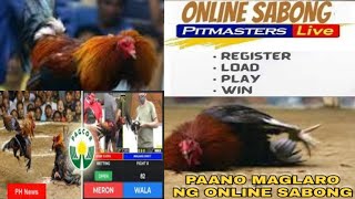 HOW TO PLAY ESABONG ONLINE HOW TO REGISTER PITMASTERS LIVE STEP BY STEP [upl. by Nirrek]