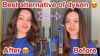 Dyson affordable alternative😍 Agaro 6 in 1 hair styler with airwrap  Salon like hair at home [upl. by Emmet834]