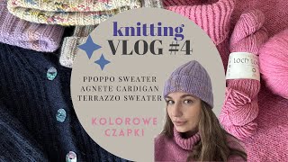 Projekty jesieni i zimy 2023 Agnete Cardigan Tarrazzo Sweater Knitting vlog 4 [upl. by Imefulo]