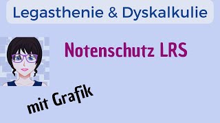 Legasthenie und Dyskalkulie Notenschutz LRS [upl. by Sianna451]