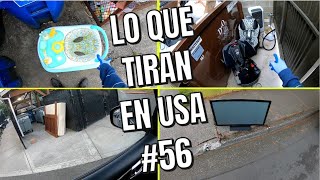 LO QUE TIRAN EN USA 56 MUY BUENAS COSAS GRATIS 👍🏻🙏😜 [upl. by Frierson]